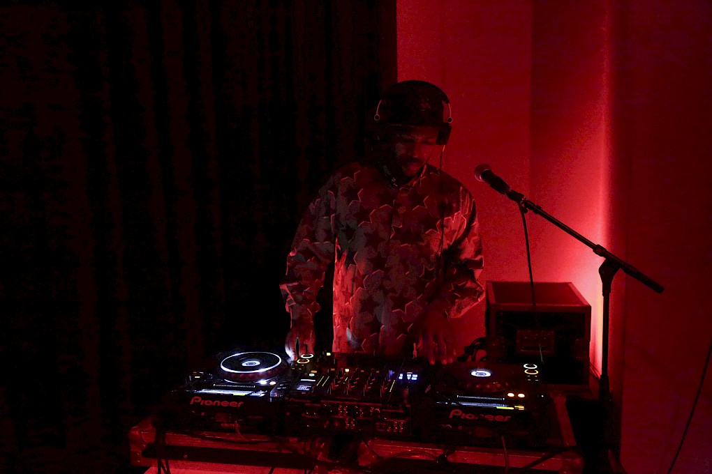 The Incantation of the Disquieting Muse | DJ Set by Spoek Mathambo | Photo: Hannes Wiedemann