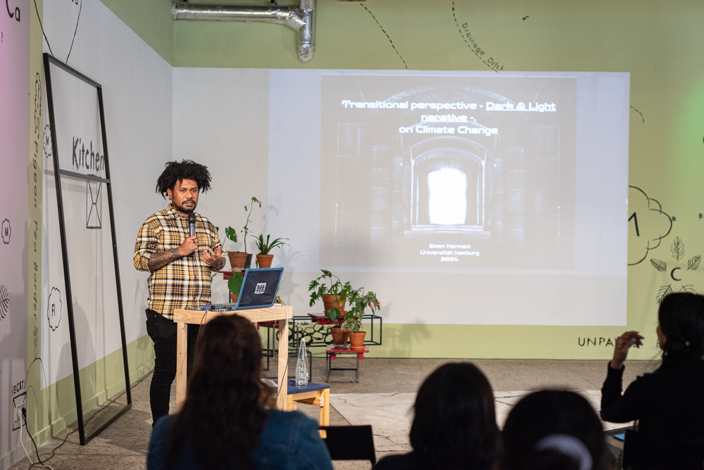 Student project presentation by Eman Karmani | Photo: Raisa Galore & Marvin Systermans