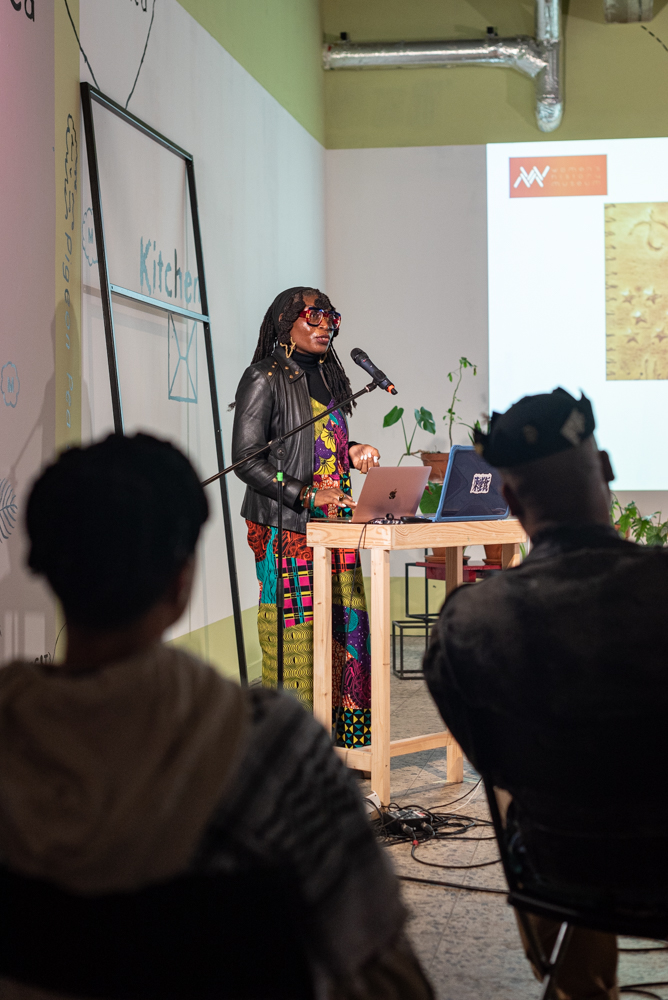Presentation by Samba Yonga | Photo: Raisa Galore & Marvin Systermans