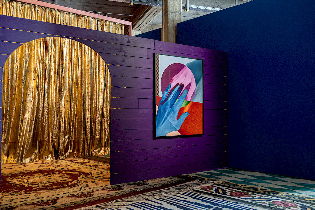 Ausstellungsansichten von Matthew Hansen