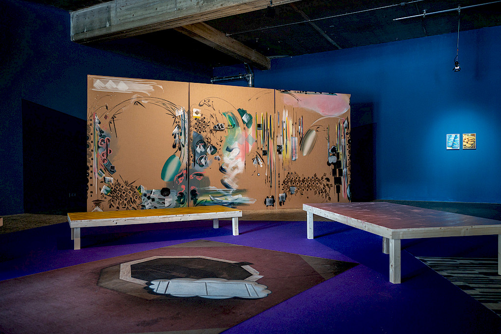 Ausstellungsansichten von Matthew Hansen