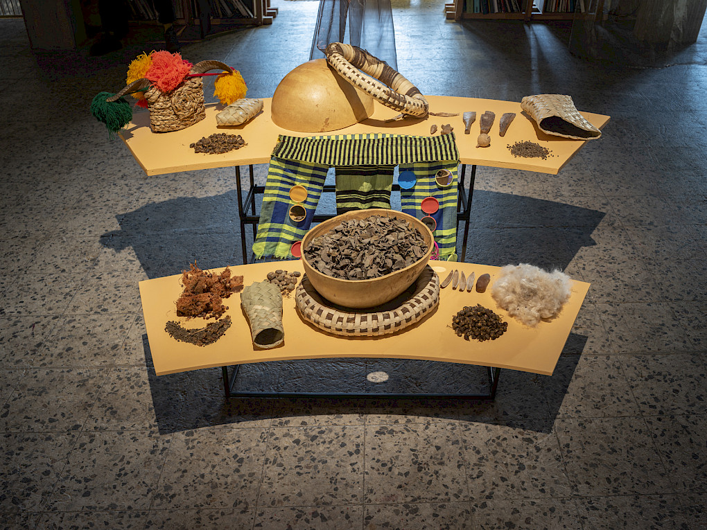 Offerings by the Malafo Community | Photo: Marvin Systermans