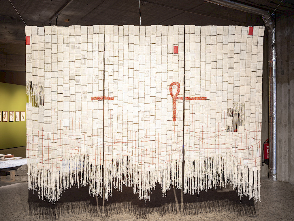 Installation by Ange Dakouo | Photo: Marvin Systermans