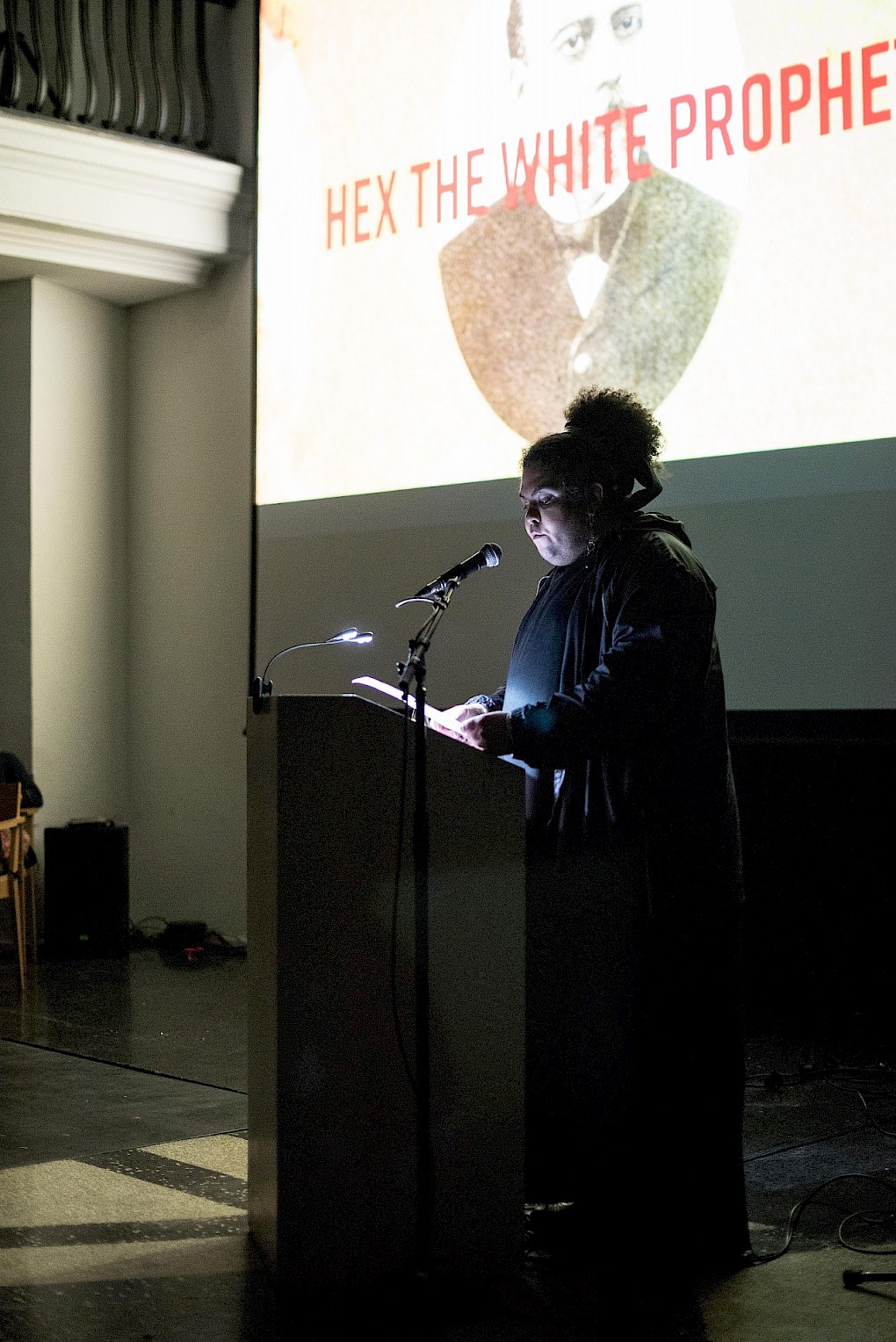 Incantations for Ecologies of Darkness: Performance by Jota Mombaça  | Photo: Raisa Galofre